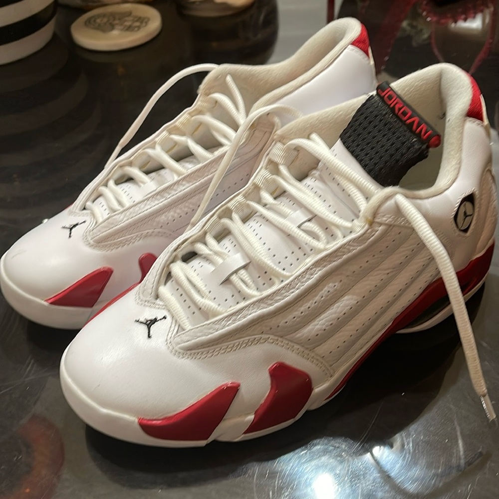vintage Jordan 14 Retro Candy Cane (2011)